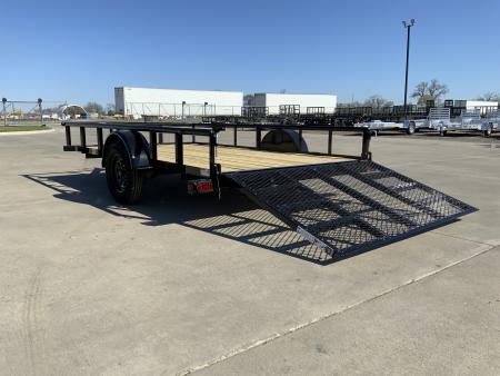 New 2026 Top Hat DSP 83 X 12 Utility Trailer