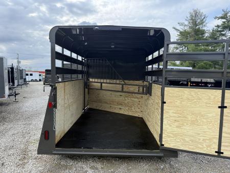 New 2026 Valley Trailers 2810 2 HORSE SLANT LOAD DELUXE 7' TALL