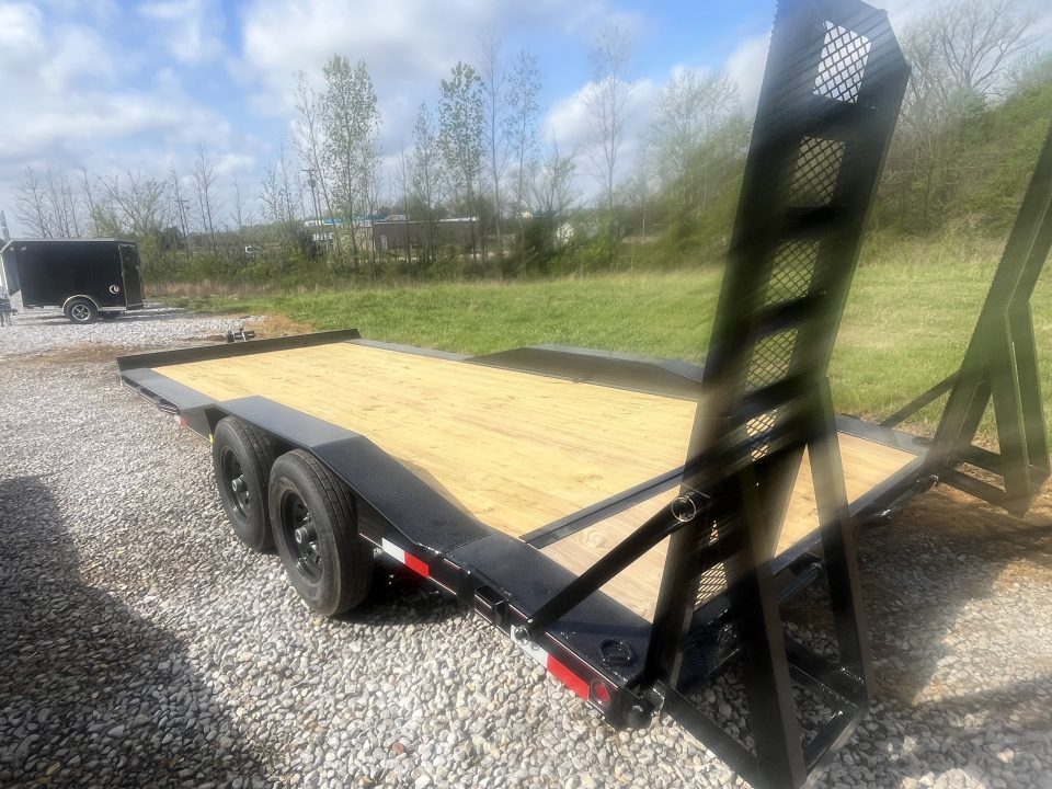 New 2026 Triple R 102X20 EQUIPMENT TRAILER 14K DRIVEOVER FENDERS STAND UPS