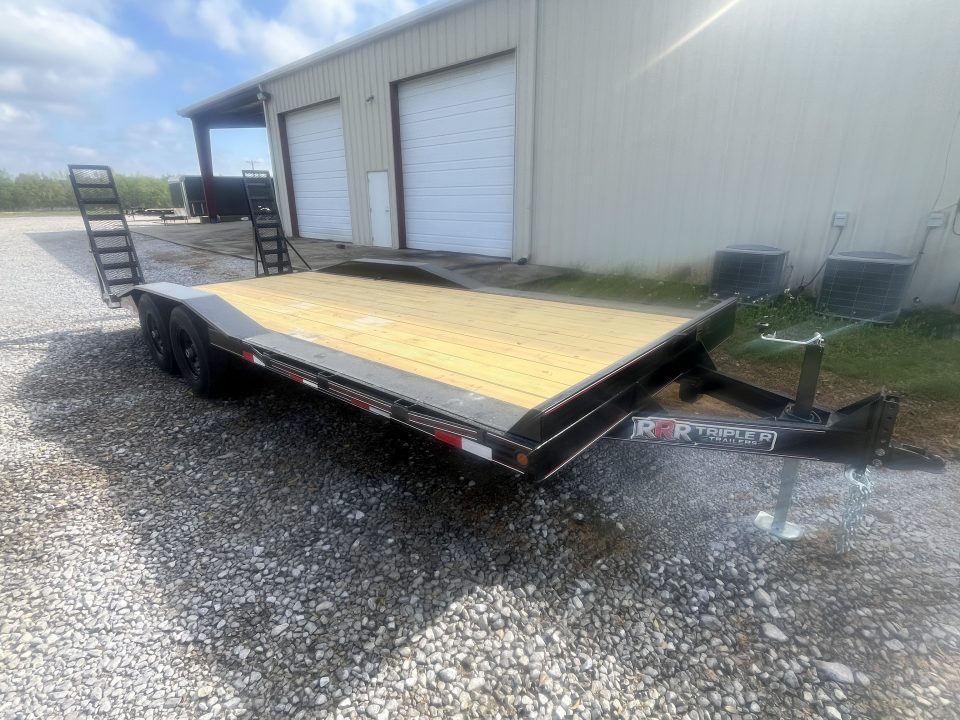 New 2026 Triple R 102X20 EQUIPMENT TRAILER 14K DRIVEOVER FENDERS STAND UPS