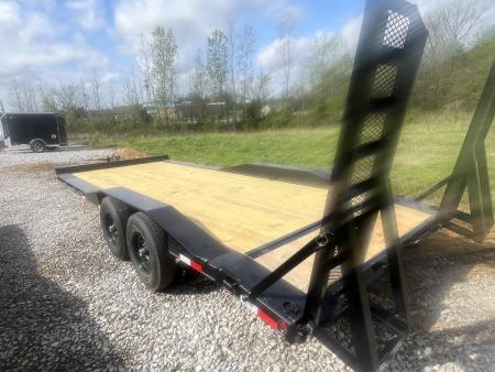 New 2026 Triple R 102X20 EQUIPMENT TRAILER 14K DRIVEOVER FENDERS STAND UPS