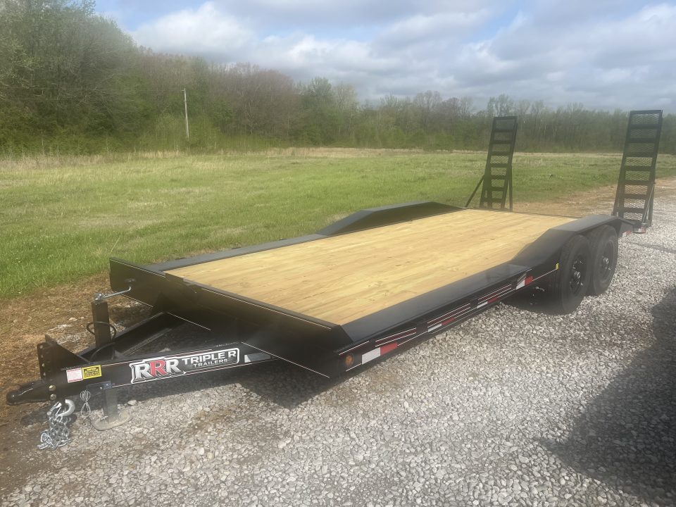 New 2026 Triple R 102X20 EQUIPMENT TRAILER DRIVEOVER FENDERS STAND UPS 14K