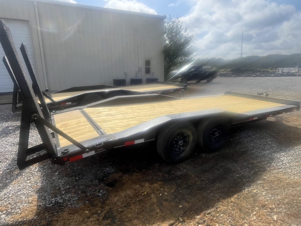 New 2026 Triple R 102X20 EQUIPMENT TRAILER DRIVEOVER FENDERS STAND UPS 14K