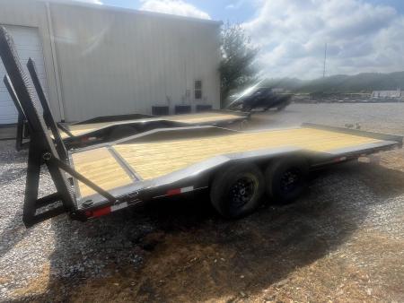 New 2026 Triple R 102X20 EQUIPMENT TRAILER DRIVEOVER FENDERS STAND UPS 14K