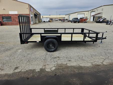 New 2026 Quality Steel and Aluminum 6x12 Utility/Landscape Trailer #261628 Utility Trailer