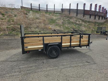 New 2026 Quality Steel and Aluminum 6x12 High Side Utility Trailer #261629 Utility Trailer