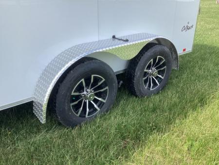 New 2026 Pace American 7x14 Outback Flat Top V-Nose, 7K Cargo / Enclosed Trailer