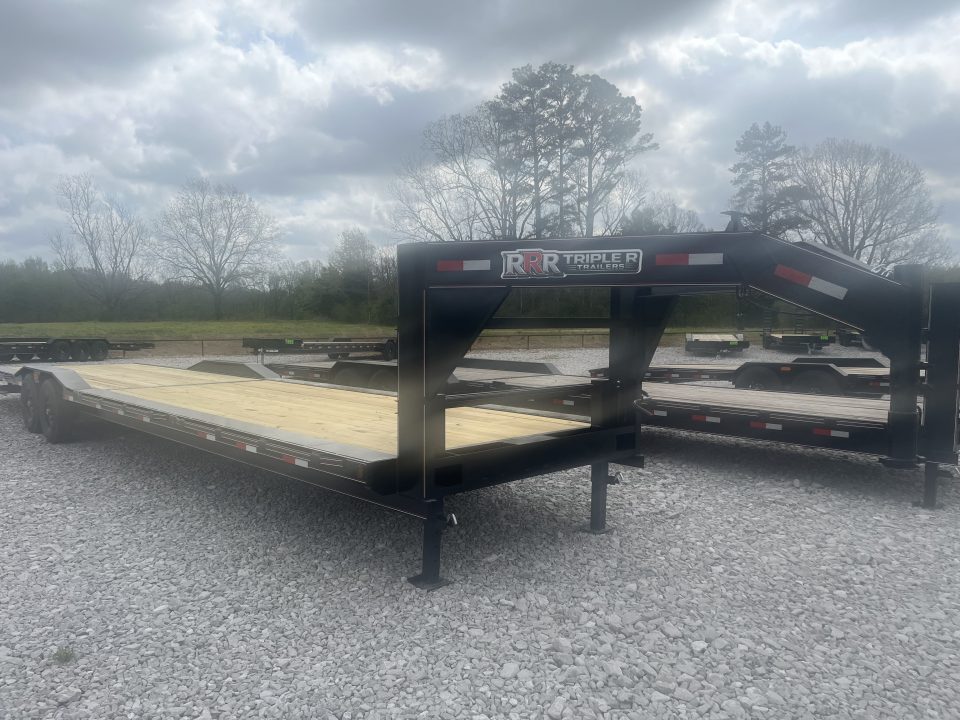 New 2026 Triple R 102X36 GOOSENECK DRIVEOVER FENDERS 14K