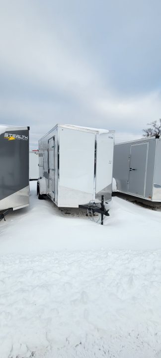 New 2026 US Cargo 6X12 WHITE 6'6" RAMP Cargo / Enclosed Trailer