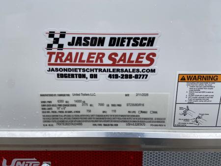 New United USH-8.5X28 Car Trailer