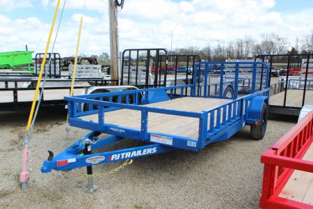 New 2026 PJ Trailers U7 77x14 Utility Trailer