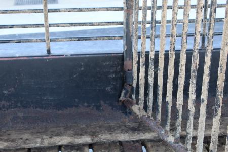 Used 2014 Gooseneck Trailer MFG PIPESIDE Stock / Stock Combo Trailer