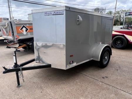 New 2026 Haul About Trailers 5x8 Bobcat Cargo / Enclosed Trailer