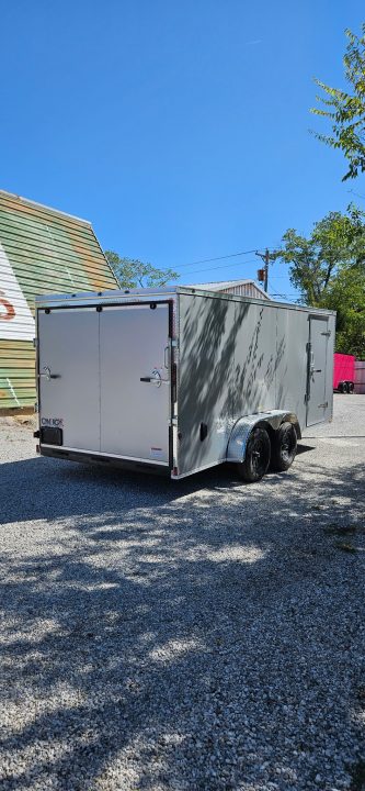 New 2026 Cynergy 2 7x16 Tandem Axle Cargo / Enclosed Trailer-Basic Pkg