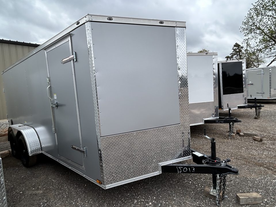 New 2026 Family Trailer 7x16 Tandem Axle Cargo / Enclosed Trailer