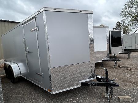 New 2026 Family Trailer 7x16 Tandem Axle Cargo / Enclosed Trailer