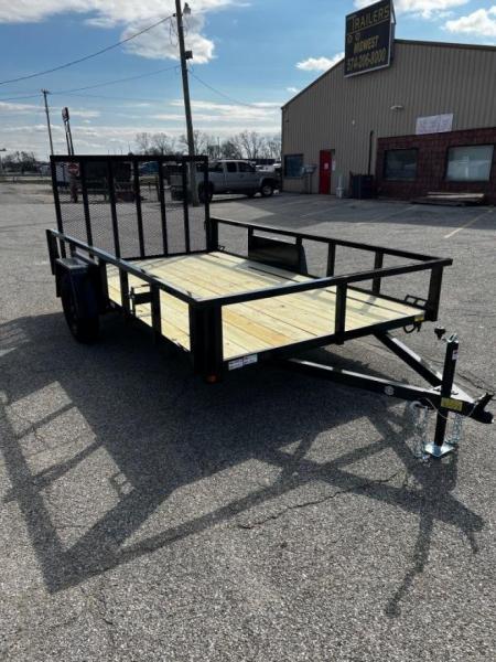 New 2026 Quality Steel and Aluminum 82 x 12 Single Axle Utility Trailer #261630 Utility Trailer