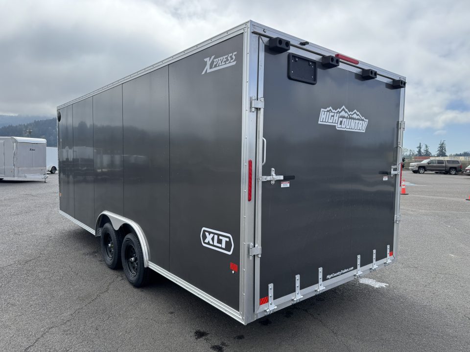 New 2026 ALCOM XPRESS 8.5x20 Aluminum Enclosed Car Hauler 7K GVWR