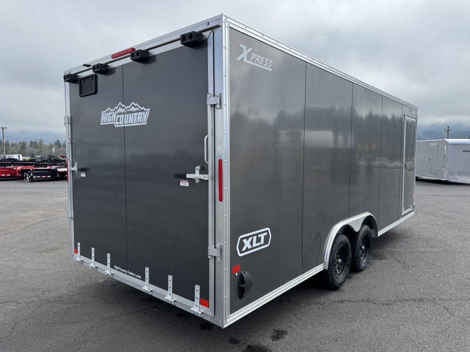 New 2026 ALCOM XPRESS 8.5x20 Aluminum Enclosed Car Hauler 7K GVWR