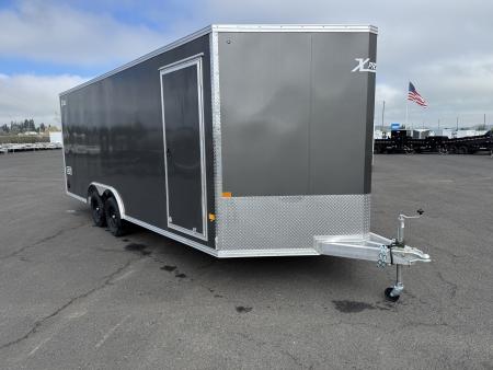 New 2026 ALCOM XPRESS 8.5x20 Aluminum Enclosed Car Hauler 7K GVWR