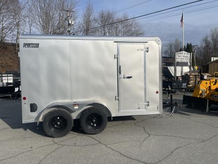 New 2026 CAR MATE TRAILERS CM712EC-HD Cargo / Enclosed Trailer