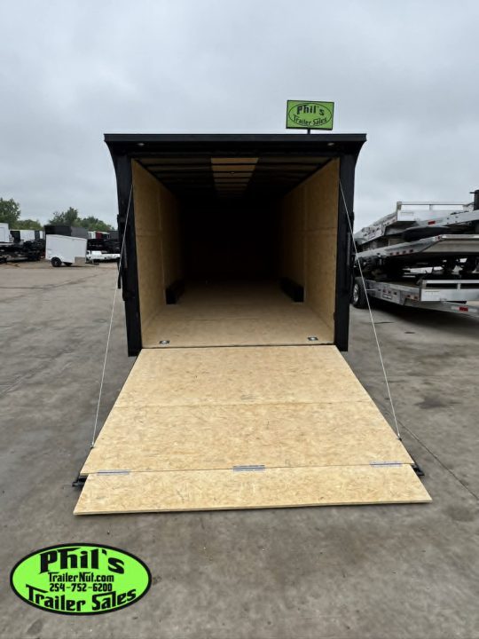 New 2026 8.5X28 ENCLOSED TRAILER CARGO TRAILER Cargo / Enclosed Trailer .080 EXTERIOR & REAR WING!