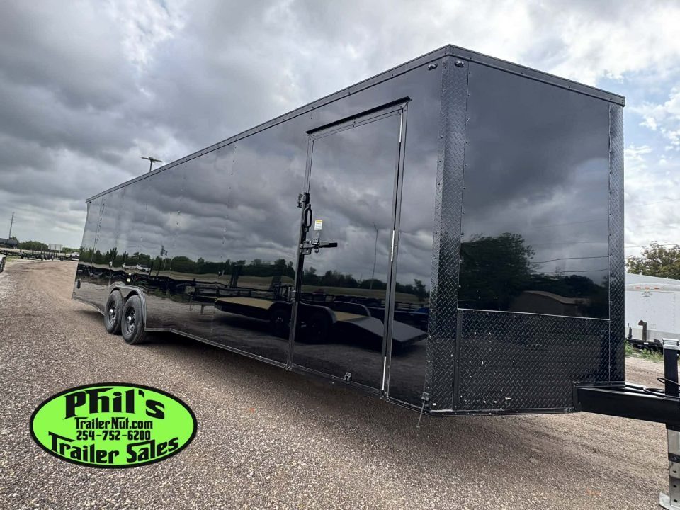 New 2026 8.5X28 ENCLOSED TRAILER CARGO TRAILER Cargo / Enclosed Trailer .080 EXTERIOR & REAR WING!