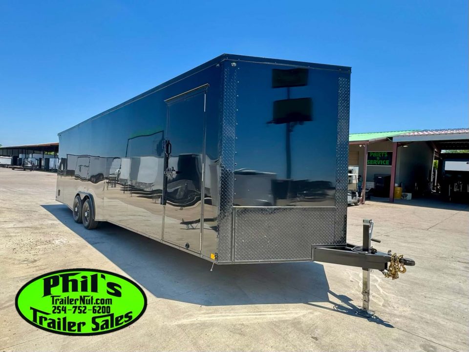 New 2026 8.5X28 ENCLOSED TRAILER CARGO TRAILER Cargo / Enclosed Trailer .080 EXTERIOR & REAR WING!