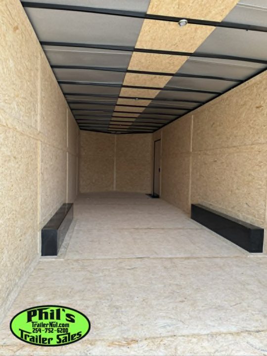New 2026 8.5X28 ENCLOSED TRAILER CARGO TRAILER Cargo / Enclosed Trailer .080 EXTERIOR & REAR WING!