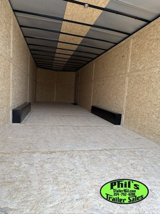 New 2026 8.5X28 ENCLOSED TRAILER CARGO TRAILER Cargo / Enclosed Trailer .080 EXTERIOR & REAR WING!