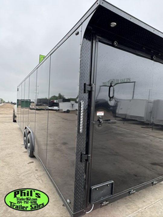 New 2026 8.5X28 ENCLOSED TRAILER CARGO TRAILER Cargo / Enclosed Trailer .080 EXTERIOR & REAR WING!