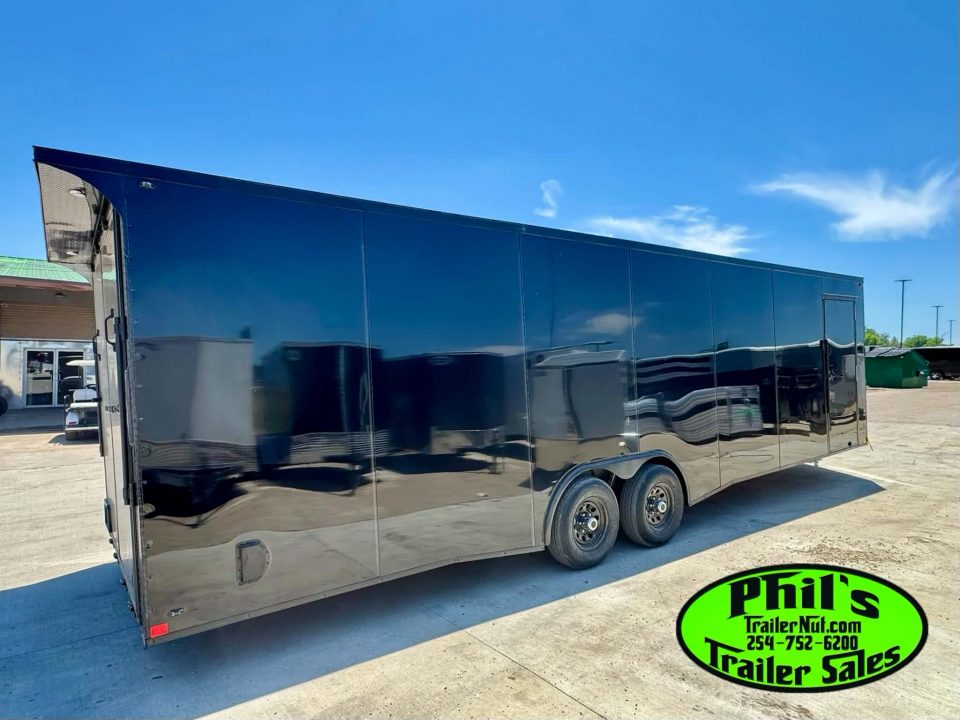 New 2026 8.5X28 ENCLOSED TRAILER CARGO TRAILER Cargo / Enclosed Trailer .080 EXTERIOR & REAR WING!