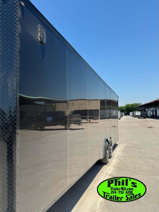 New 2026 8.5X28 ENCLOSED TRAILER CARGO TRAILER Cargo / Enclosed Trailer .080 EXTERIOR & REAR WING!