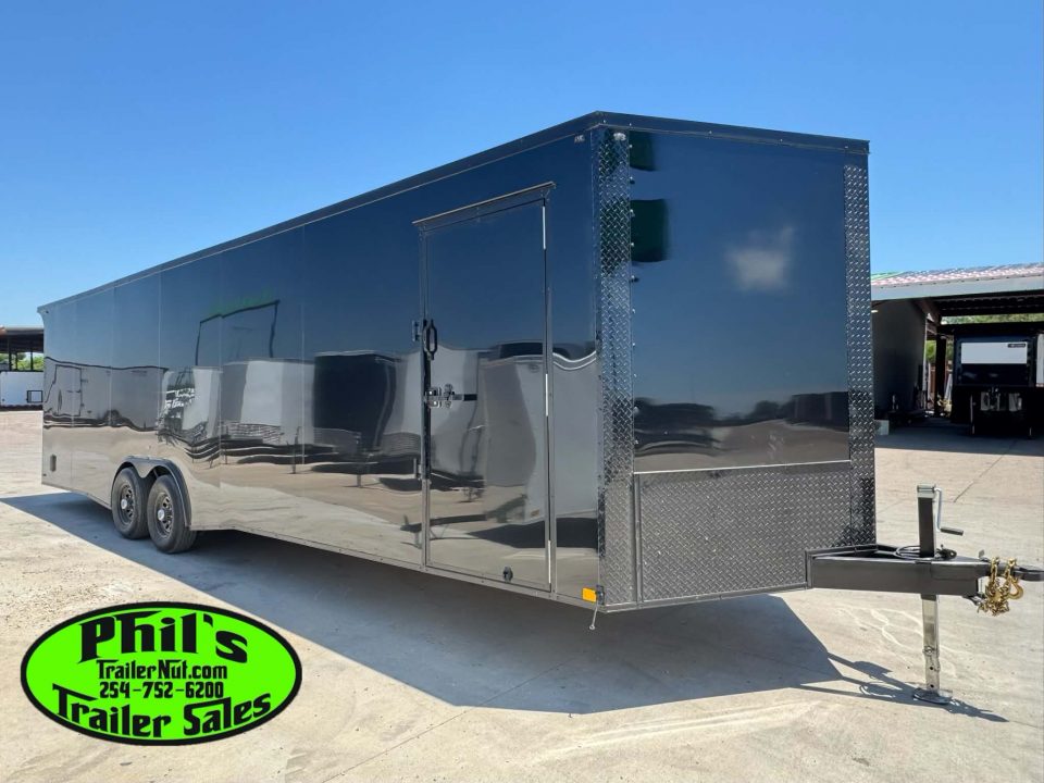 New 2026 8.5X28 ENCLOSED TRAILER CARGO TRAILER Cargo / Enclosed Trailer .080 EXTERIOR & REAR WING!