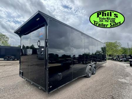 New 2026 8.5X28 ENCLOSED TRAILER CARGO TRAILER Cargo / Enclosed Trailer .080 EXTERIOR & REAR WING!