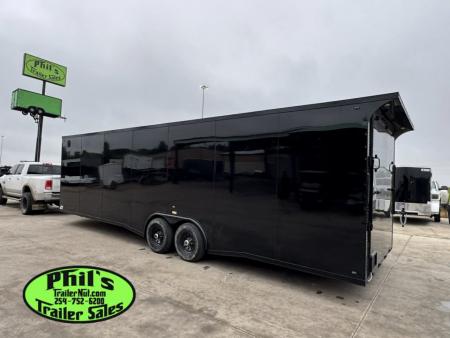 New 2026 8.5X28 ENCLOSED TRAILER CARGO TRAILER Cargo / Enclosed Trailer .080 EXTERIOR & REAR WING!