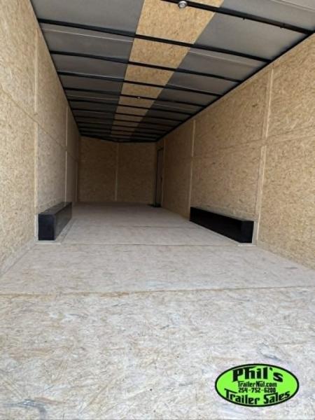 New 2026 8.5X28 ENCLOSED TRAILER CARGO TRAILER Cargo / Enclosed Trailer .080 EXTERIOR & REAR WING!