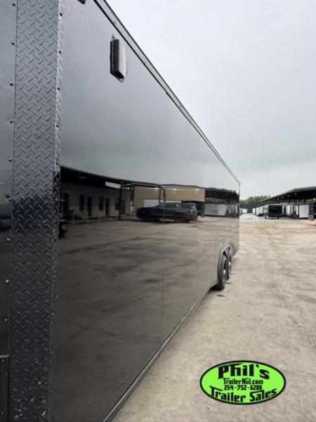 New 2026 8.5X28 ENCLOSED TRAILER CARGO TRAILER Cargo / Enclosed Trailer .080 EXTERIOR & REAR WING!