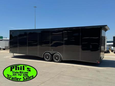 New 2026 8.5X28 ENCLOSED TRAILER CARGO TRAILER Cargo / Enclosed Trailer .080 EXTERIOR & REAR WING!