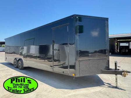 New 2026 8.5X28 ENCLOSED TRAILER CARGO TRAILER Cargo / Enclosed Trailer .080 EXTERIOR & REAR WING!