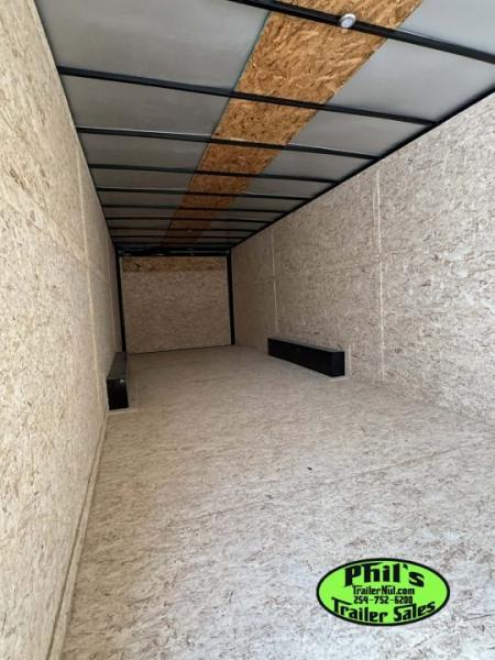 New 2026 8.5X28 ENCLOSED TRAILER CARGO TRAILER Cargo / Enclosed Trailer .080 EXTERIOR & REAR WING!
