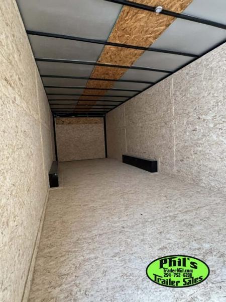 New 2026 8.5X28 ENCLOSED TRAILER CARGO TRAILER Cargo / Enclosed Trailer .080 EXTERIOR & REAR WING!