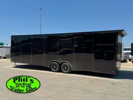 New 2026 8.5X28 ENCLOSED TRAILER CARGO TRAILER Cargo / Enclosed Trailer .080 EXTERIOR & REAR WING!