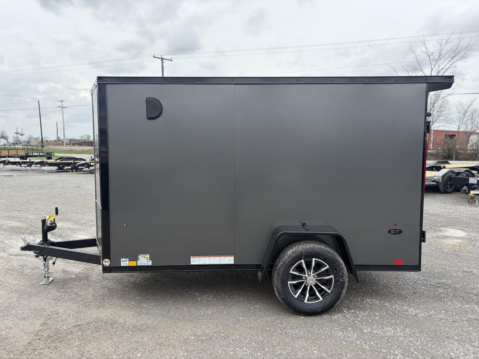 New 2026 LOOK TRAILERS K-DX6010-030 (5' x 10') 2.9K V-Nose Cargo / Enclosed Trailer