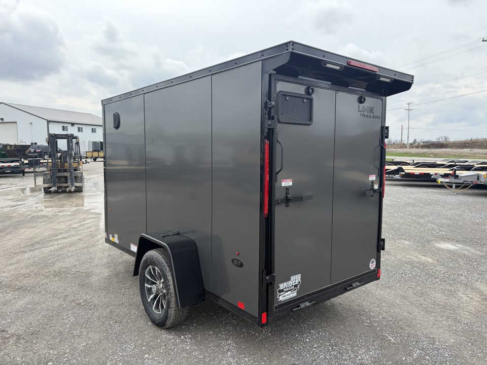 New 2026 LOOK TRAILERS K-DX6010-030 (5' x 10') 2.9K V-Nose Cargo / Enclosed Trailer