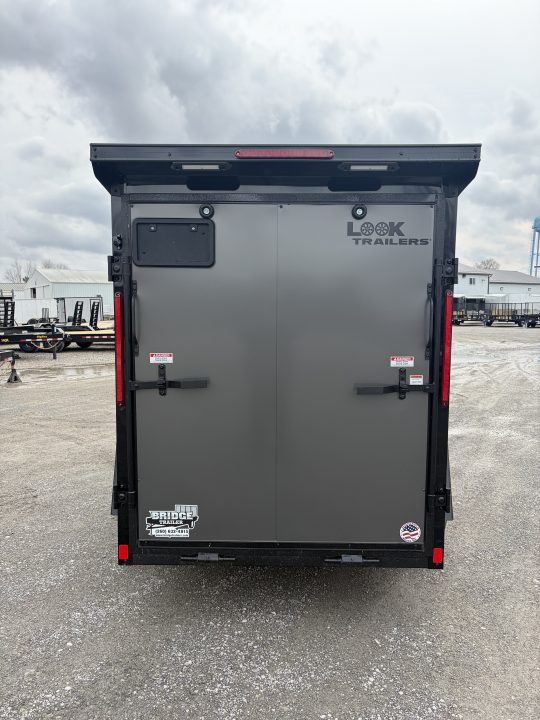 New 2026 LOOK TRAILERS K-DX6010-030 (5' x 10') 2.9K V-Nose Cargo / Enclosed Trailer