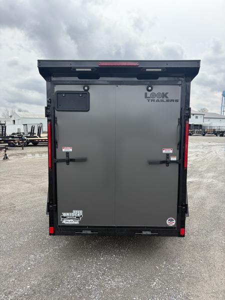 New 2026 LOOK TRAILERS K-DX6010-030 (5' x 10') 2.9K V-Nose Cargo / Enclosed Trailer