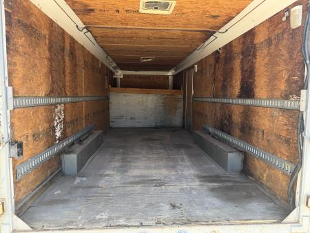 Used #034933 USED 2013 CARGO CRAFT TA5 8.5 X 26 TANDEM AXLE 14K GOOSENECK ENCLOSED TRAILER