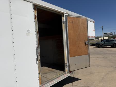 Used #034933 USED 2013 CARGO CRAFT TA5 8.5 X 26 TANDEM AXLE 14K GOOSENECK ENCLOSED TRAILER
