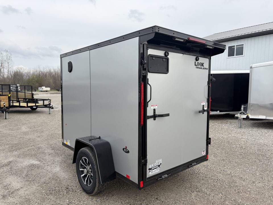 New 2026 LOOK TRAILERS K-DX6008-030 (5' x 8') 2.9K V-Nose Cargo / Enclosed Trailer
